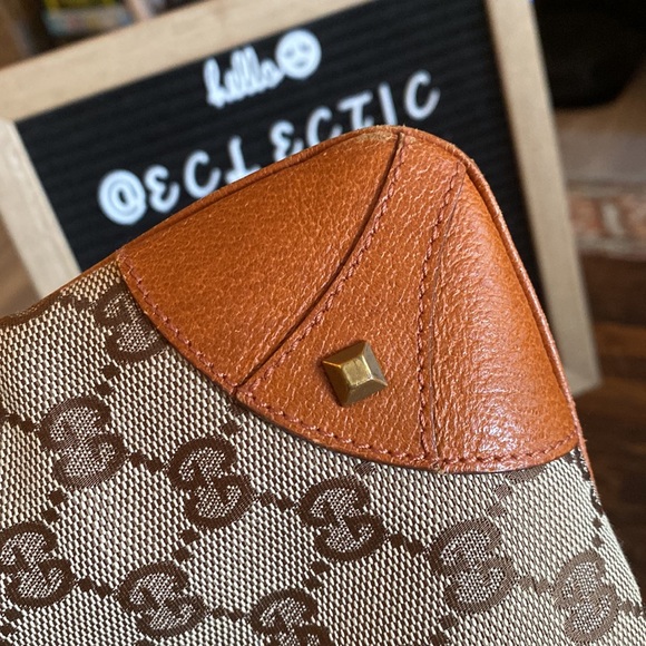 Gucci Studded Jacquard CrossBody Canvas - Picture 7 of 13